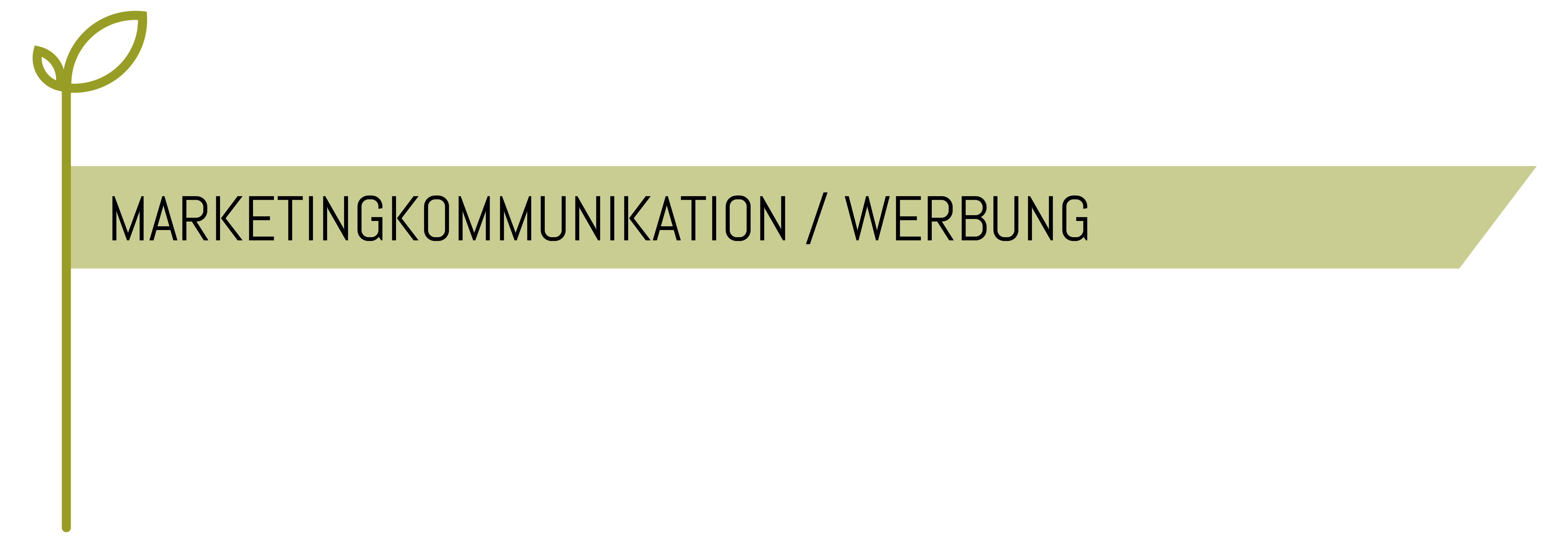 Ueberschrift Marketingkommunikation